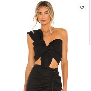 Just Bee Queen Sol Asymmetrical Crop Top